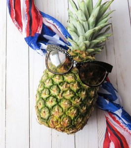 American Flag Food Fruit Fresh Healthy Pineapple